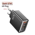 67W KR Plug Black