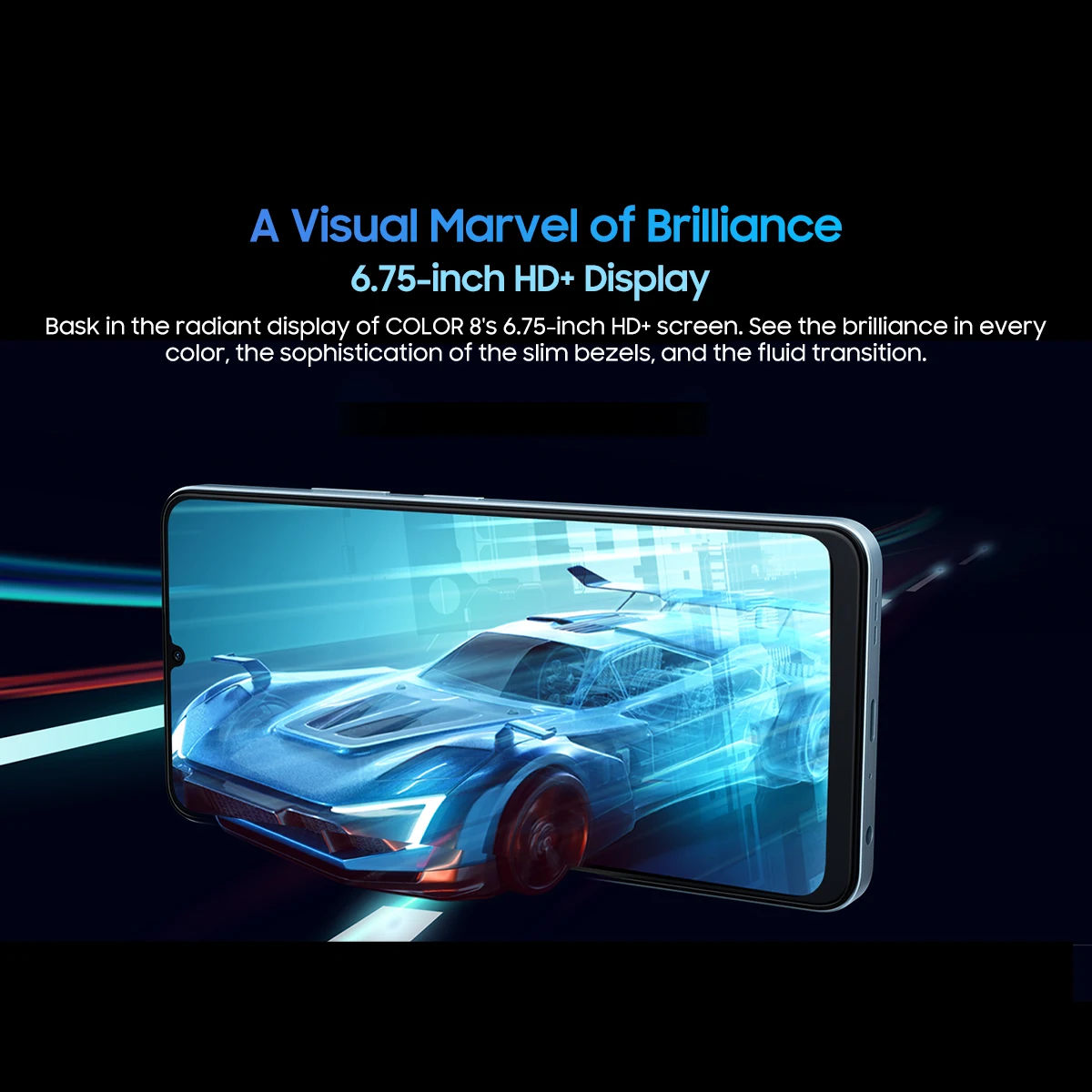 Blackview COLOR 8 Android 13 Smartphone 6,75 pulg. 128/256 GB 50 MP - imagen 2