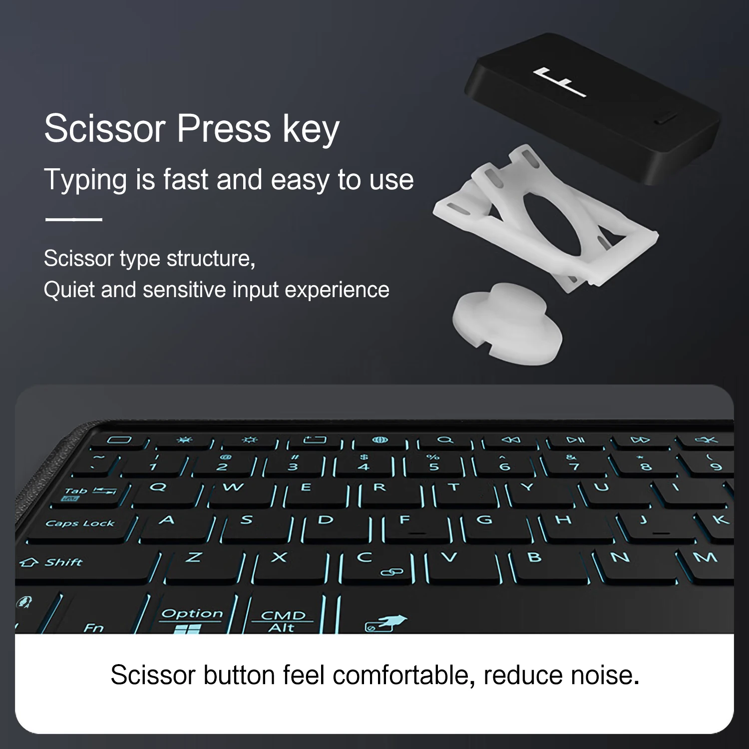 Funda con teclado mágico para iPad A16, 11 pulgadas, 2025, iPad 11. °, funda con soporte para nuevo iPad 11. a 10 a generación, A3354 A3355 A3356 - imagen 5