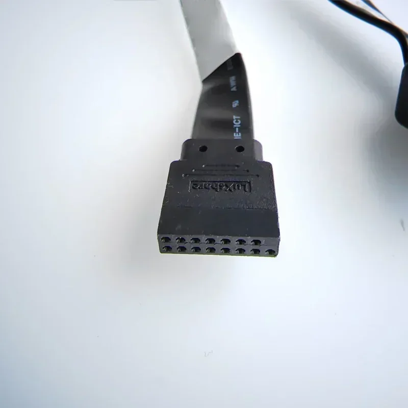 Placa base de ordenador de 16mm, Cable serie de puerto Com de 15 pines hembra a 9p DB9 Rs232 para Lenovo M70S M80s M90s M75s-1 M725s M720s - imagen 3