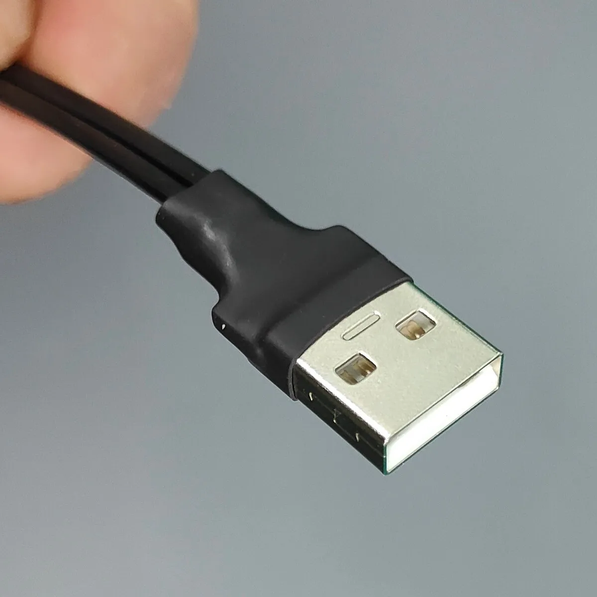 ADT USB 2,0 Cable plano corto ultrafino tipo A macho a USB A codo macho 90 aéreo FPV 5A Cable de datos de banco de energía de alta corriente - imagen 5
