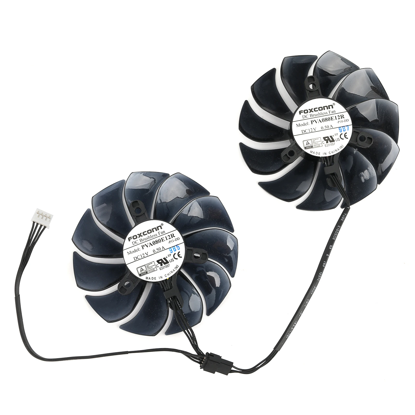 Nuevo ventilador de tarjeta de vídeo Original 75MM 90MM PVA080E12R para iGame colorido GeForce RTX 2080 Ti 2080 2070 2060 GTX 1660Ti 1660 ventilador GPU - imagen 3