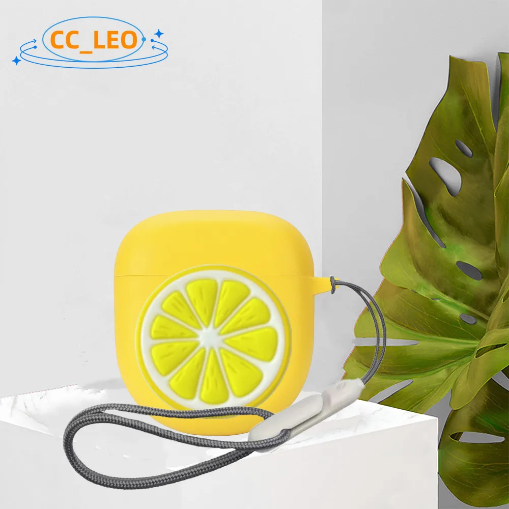 Funda protectora para Bose QuietComfort Ultra, bonita funda con cordón de aguacate, limón, oso de dibujos animados - imagen 2