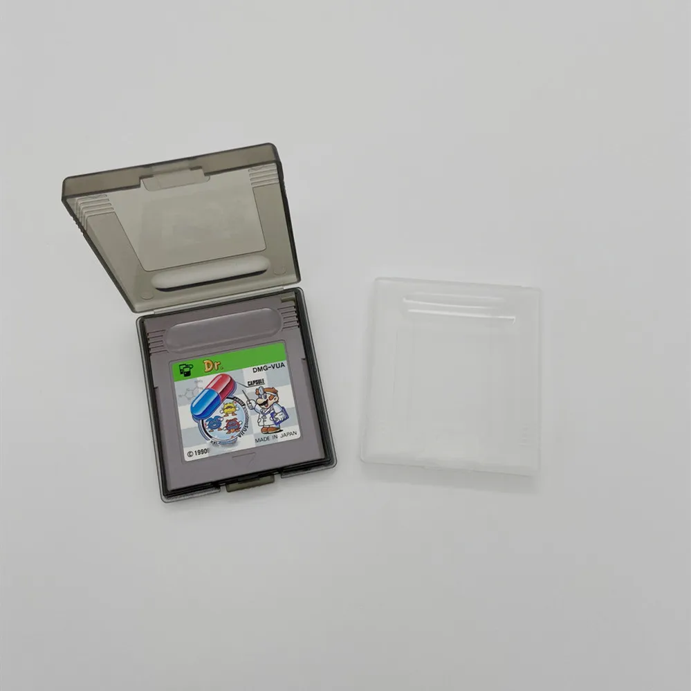 Caja de almacenamiento de tarjetas de juego de alta calidad para Gameboy GB GBC, cajas de almacenamiento de casete de plástico, Protector de carcasa