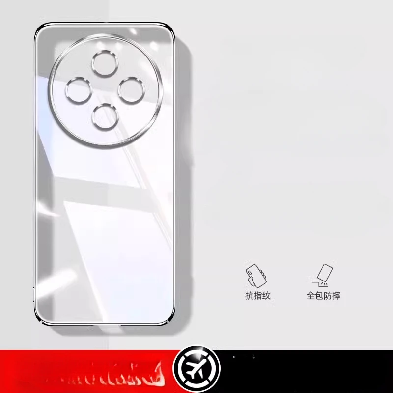 Para IQOO Z10 marco chapado funda de teléfono transparente de silicona para VIVO IQOO Z10 Z 10 IQOOZ10 cubierta de parachoques de Tpu suave galvanizada