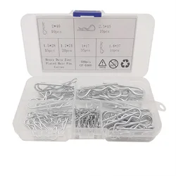 Kit de Pasadores Tipo R para Tractor – Clips de Acero