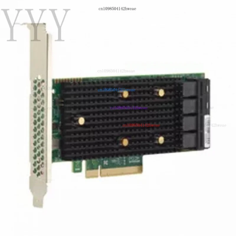 Para LSI 9400-16i 9400-8i SATA/SAS HBA controlador RAID 12 Gbps PCIe 16 puertos compatible con NVME HDD
