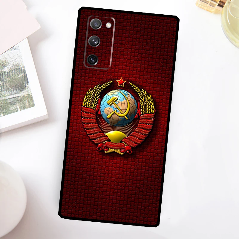 Funda de teléfono Vintage URSS CCCP para Samsung Galaxy S25 S24 S23 Ultra S20 FE S21 FE S22 Plus S9 S10 S25 FE - imagen 2