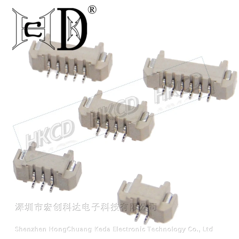 10 Uds MICRO JST 1,25 2/3/4/5/6/7/8/9/10 conector de pines GH 1,25 MM paso Vertical/Orizontal SMD Pin Header - imagen 5