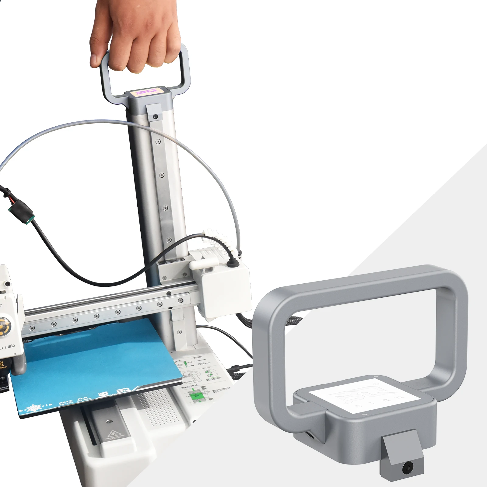 BlQU Panda Hue OTG personalizado CMYK lithophane intercambiable aleación de aluminio iluminación LED para Bambu Lab A1 mini