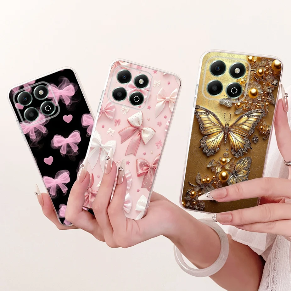 Para Honor X6 X6a X6b X6C funda elegante pintada funda de silicona suave para Honor X6C X 6 a X6 b HonorX6 HonorX6a HonorX6b Fundas - imagen 4