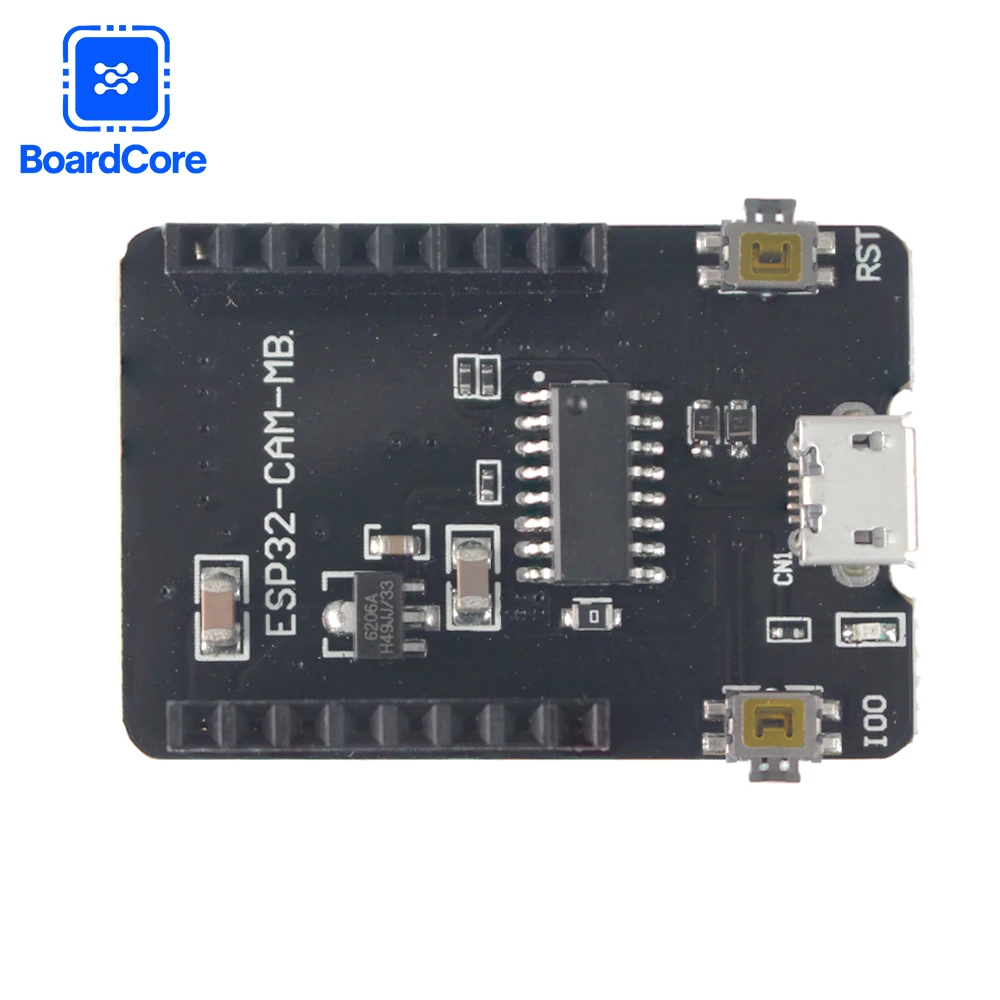 1/2 Uds ESP32 CAM Placa de desarrollo Micro USB serie a WiFi ESP32-CAM placa de descarga única - imagen 2
