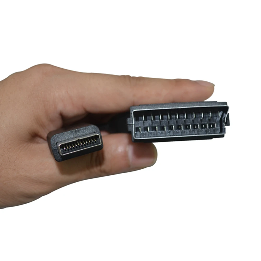 Cable Scart de 1,8 m de alta calidad para SONY, PlayStation 2/3, PS2, PS3, consola de juegos de uso General, Cable Scart, accesorios de juego - imagen 2