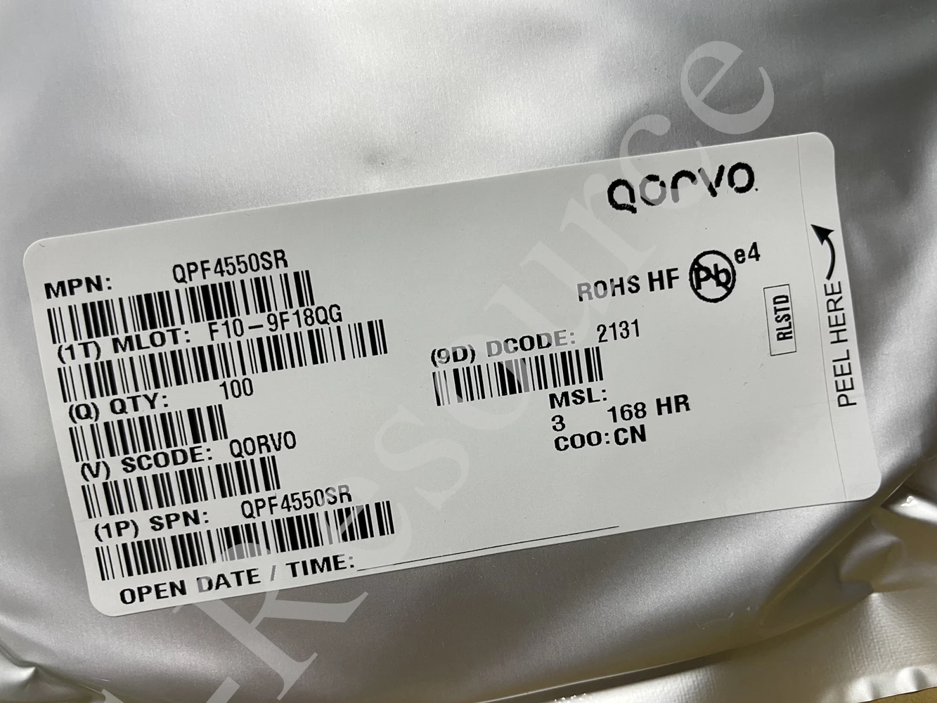 QPF4550SR QPF4550 QFN-16 5GHz Wi-Fi6 RF Módulo frontal Chip 4550 - imagen 3