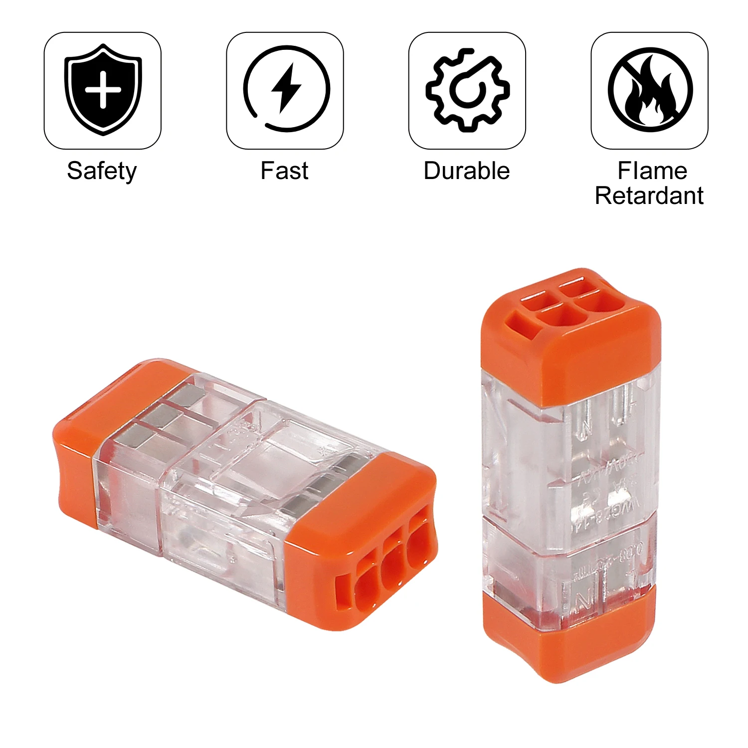 6/12 Uds LT-22 LT-33 conector rápido de cable cableado rápido conector de cable eléctrico Mini conector de cable rápido 2/3 pines - imagen 3