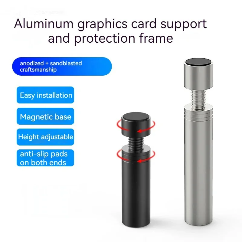 TEUCER VC-16 Soporte GPU Vertical Giratorio para Tarjeta Gráfica