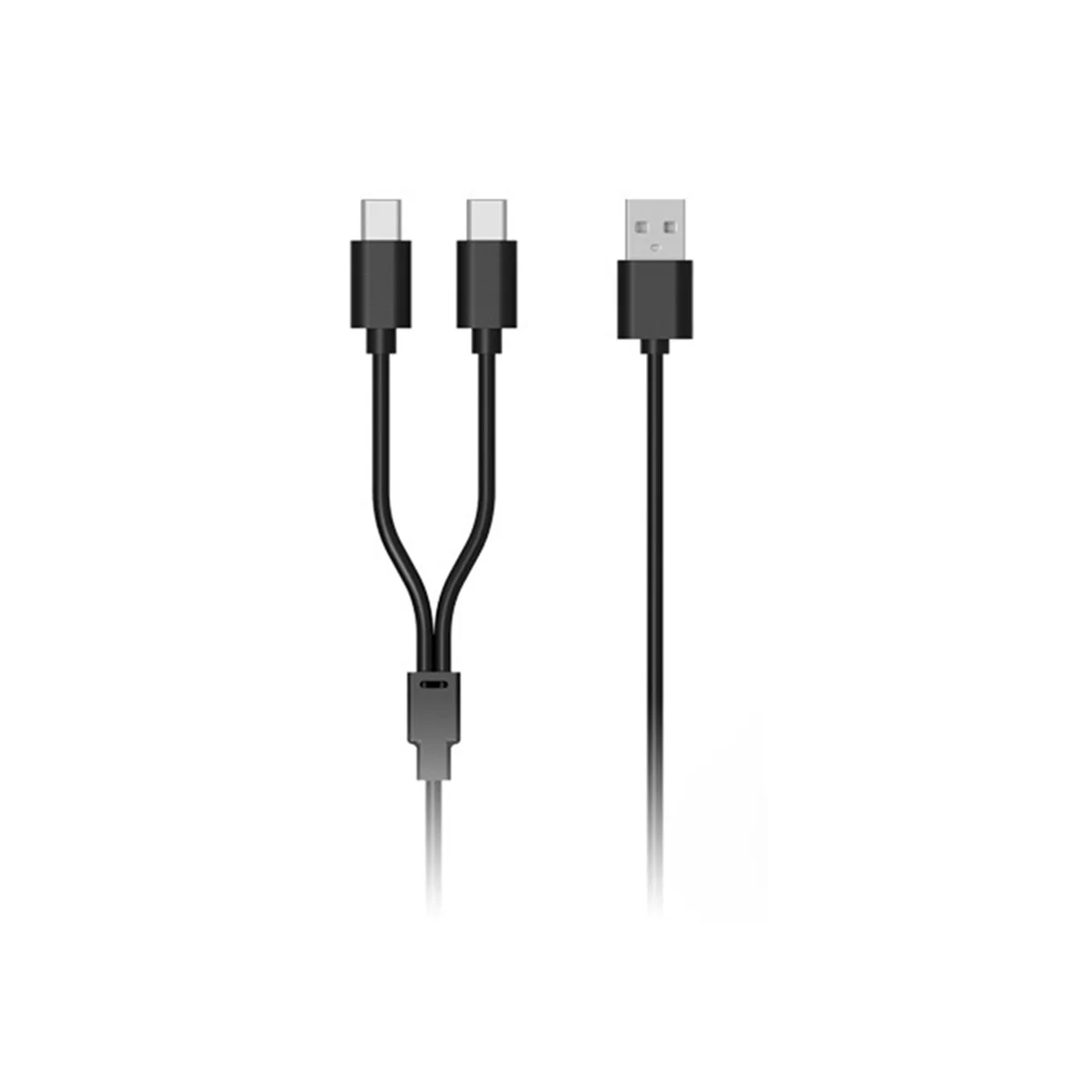 Cable de carga USB 2 en 1 para PS VR2 PS5, Cable de carga de interfaz tipo C, Cable duradero, accesorios de juego portátiles - imagen 2
