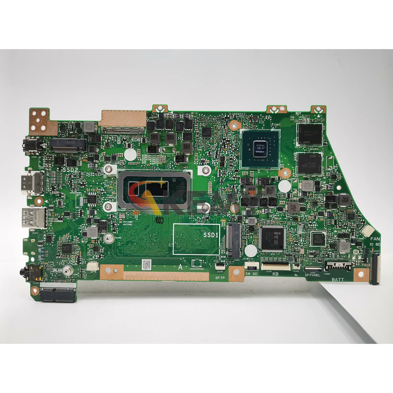 Placa base para ordenador portátil X432FL para ASUS VivoBook K432F X432FL S432F X432FAC X432F V432F X432FLC con CPU de 10. a generación I3 i5 i7 - imagen 3