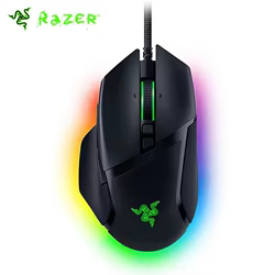 Razer Basilisk V3 ratón ergonómico personalizable para juegos, interruptor de ratón para juegos más rápido, iluminación croma RGB, 26K DPI óptico Senso