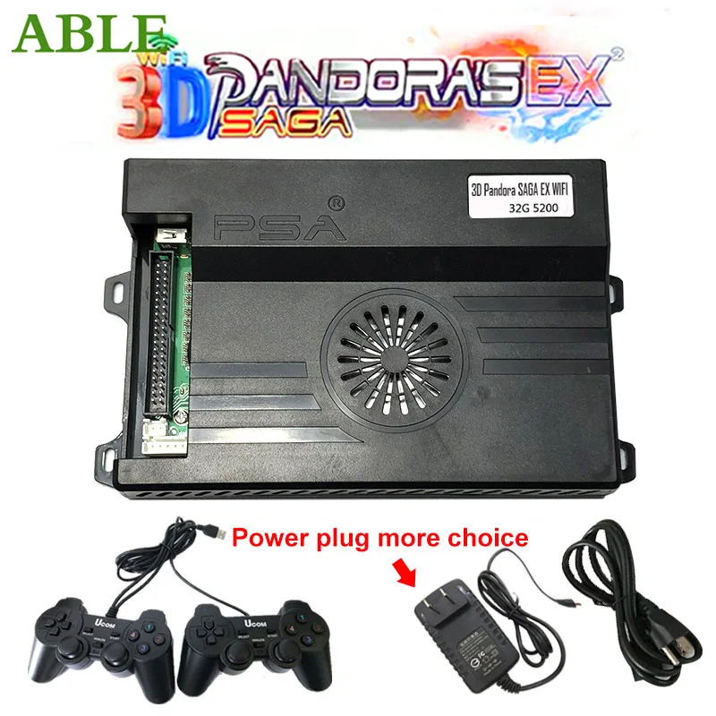 Pandora-3D Sag EX Box 5200 en 1 Gamepad 64G para consolas de juegos arcade - imagen 3