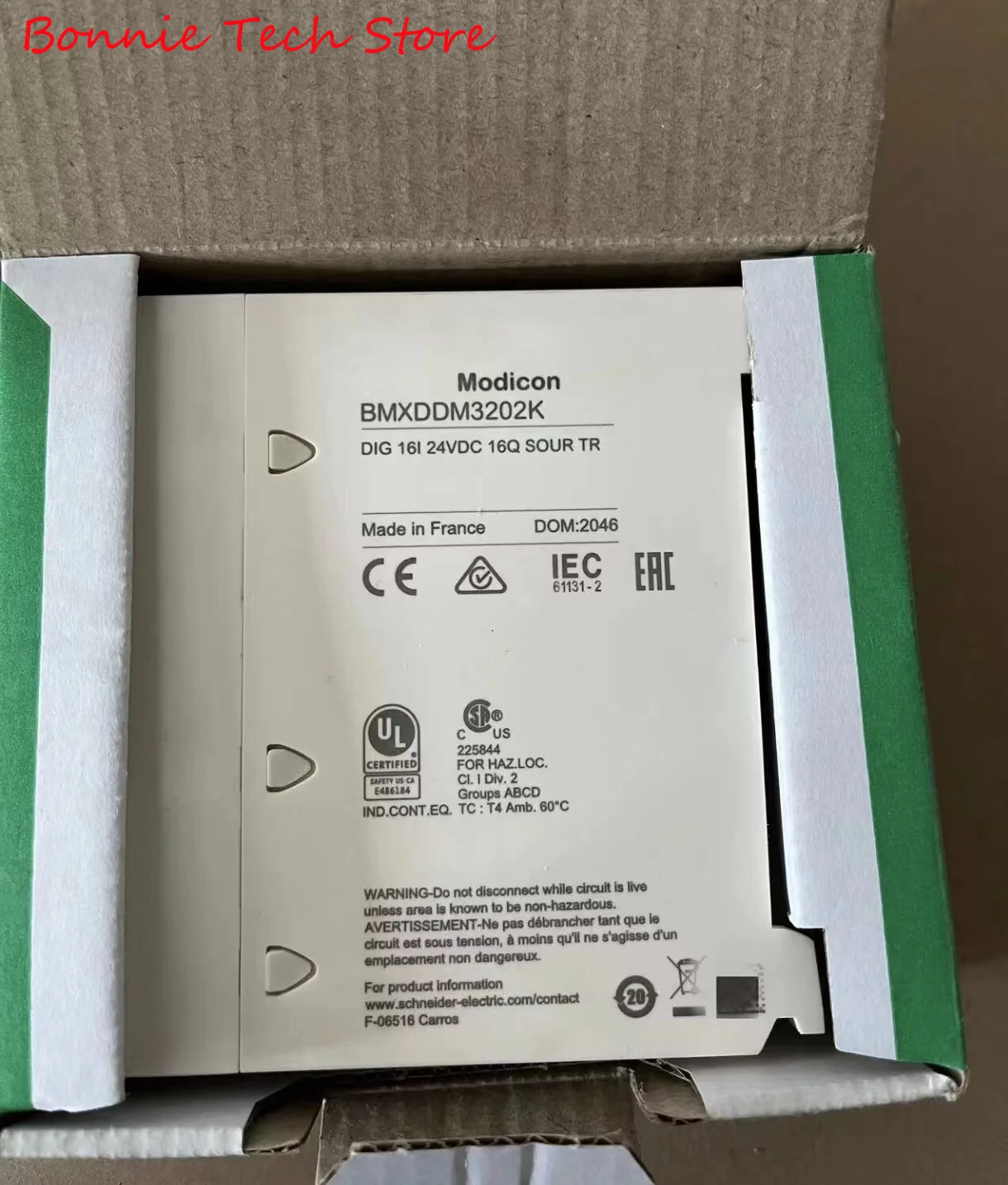 BMXDDM3202K para módulo de E/S discreto Schneider X80 - 16 entradas - 24 V CC - 16 salidas - estado sólido - imagen 3