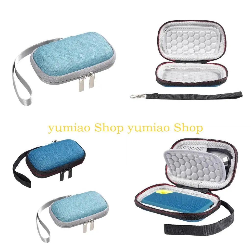 587B Dustproof Carrying Case Travel Case for E61 E60 External SSD Hard