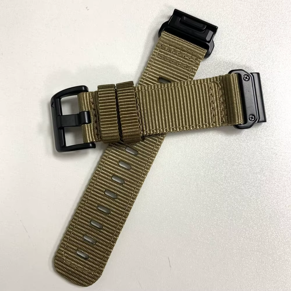 Correa de liberación rápida con bucle de nailon de 22mm y 26mm para Garmin Fenix 8 7X 7 Pro 6X 5Plus Tactix 8 7 Forerunner 965 970 Enduro 2 3 Epix Band - imagen 2