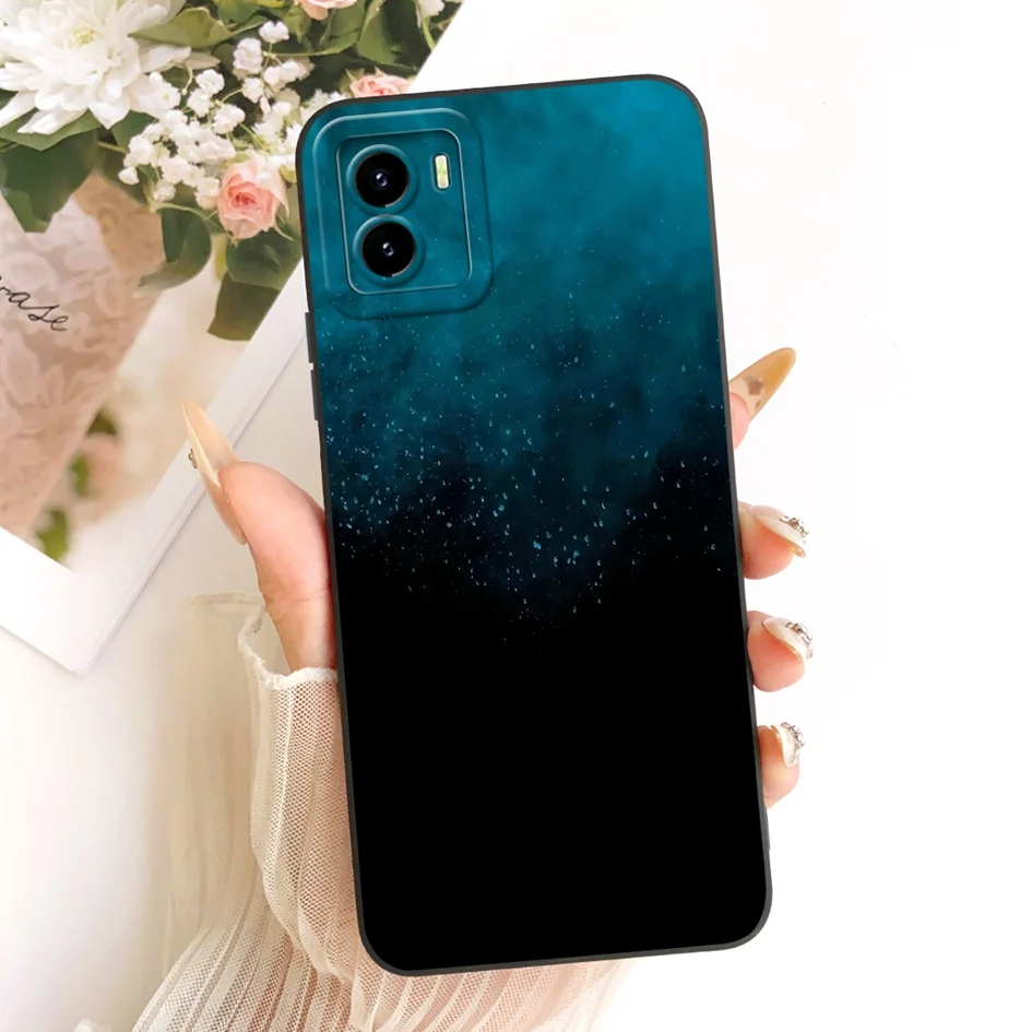 Para Vivo Y15s funda V2120 lindo gato conejo dibujos animados suave caramelo silicona lente cubierta protectora para Vivo Y15A Y15C Y01 Y01A Y10 Shell - imagen 5