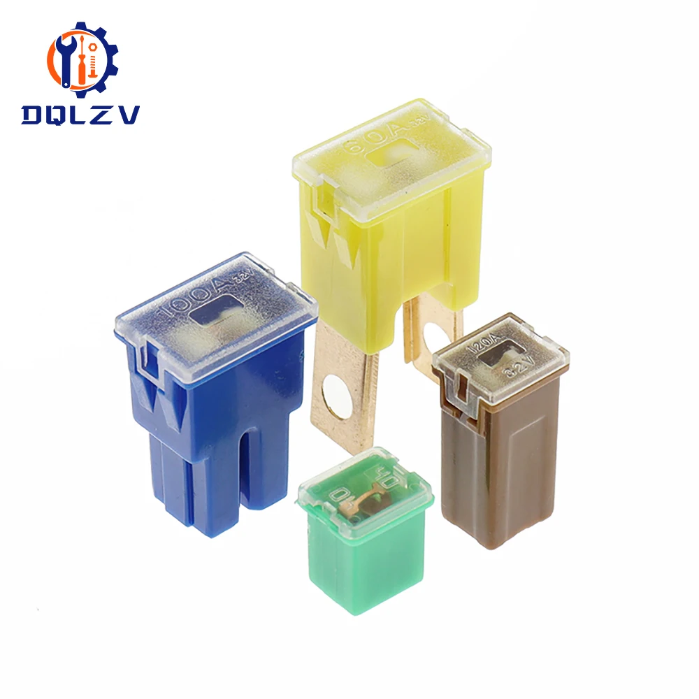 Caja de fusibles cuadrada para coche, enchufe impermeable, tipo de conexión de CC de 32V, 20a, 30A, 40A, 50A, 60a, 70a, 80a, 90A, 100A, 120a - imagen 3