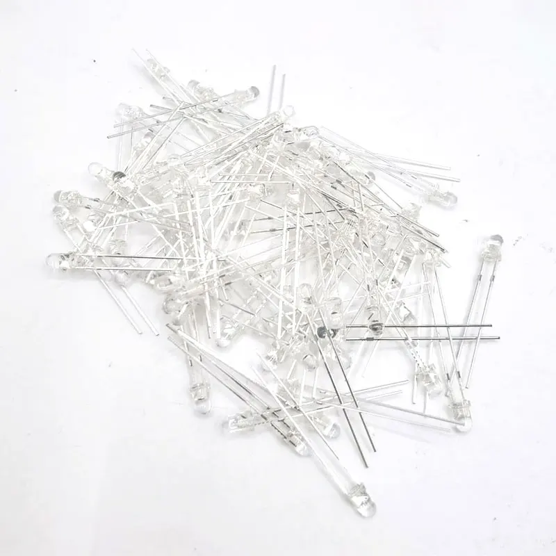 Diodo emisor infrarrojo LED para Arduino, Fototransistor emisor de luz infrarroja de 10 piezas, F3 mm, F5 mm, 850nm, 940nm, receptor IR - imagen 3