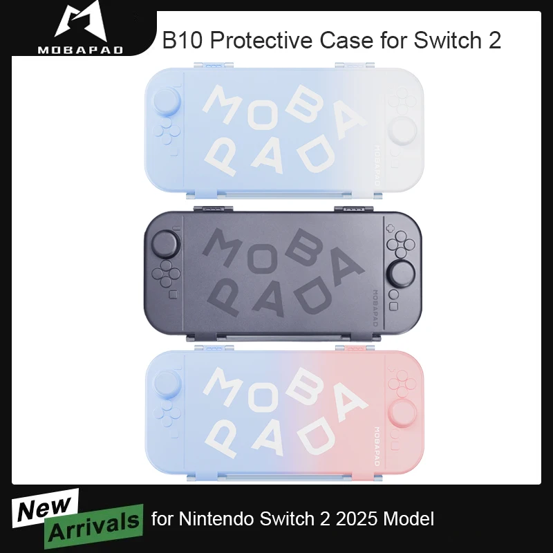 MOBAPAD B10 Funda protectora para Nintendo Switch 2 Bolsa de viaje portátil Funda anticaída Estuche de transporte delgado y portátil para NS2