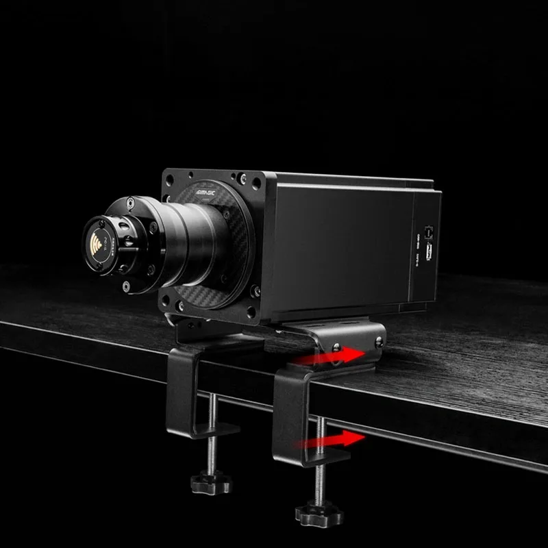 Base de T-LOC de carreras simulada, accesorio de escritorio, clip de mesa, soporte de abrazadera de escritorio para cartuchos Simagic Alpha/Alpha Mini/Alpha U - imagen 4