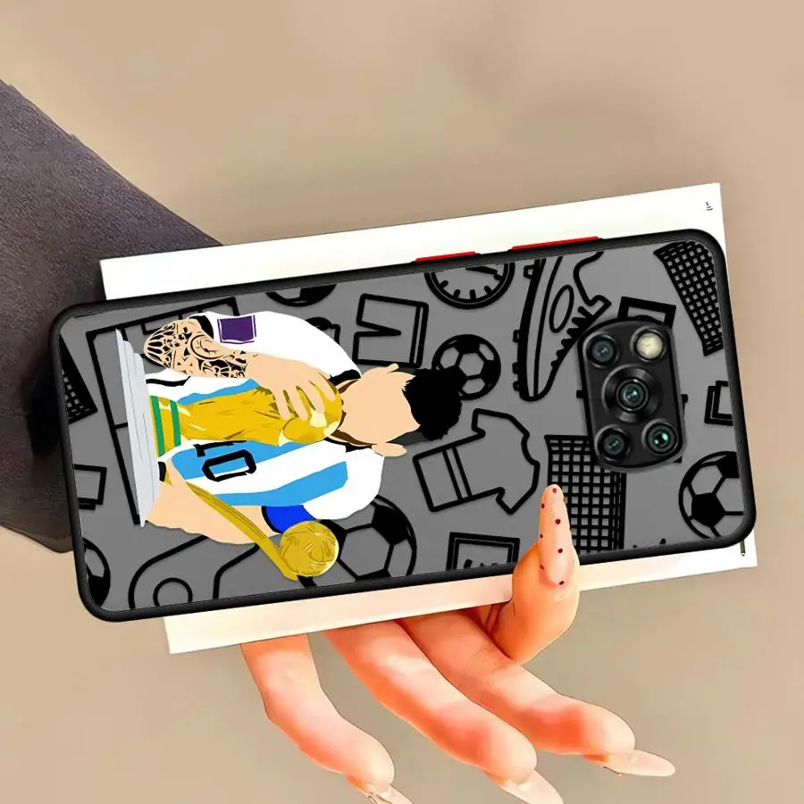 Cool fútbol deportes hombre TPU funda de teléfono para Xiaomi Poco X3 Pro X3 NFC M5s X5 Pro C40 F3 X4 Pro 5G C51 C50
