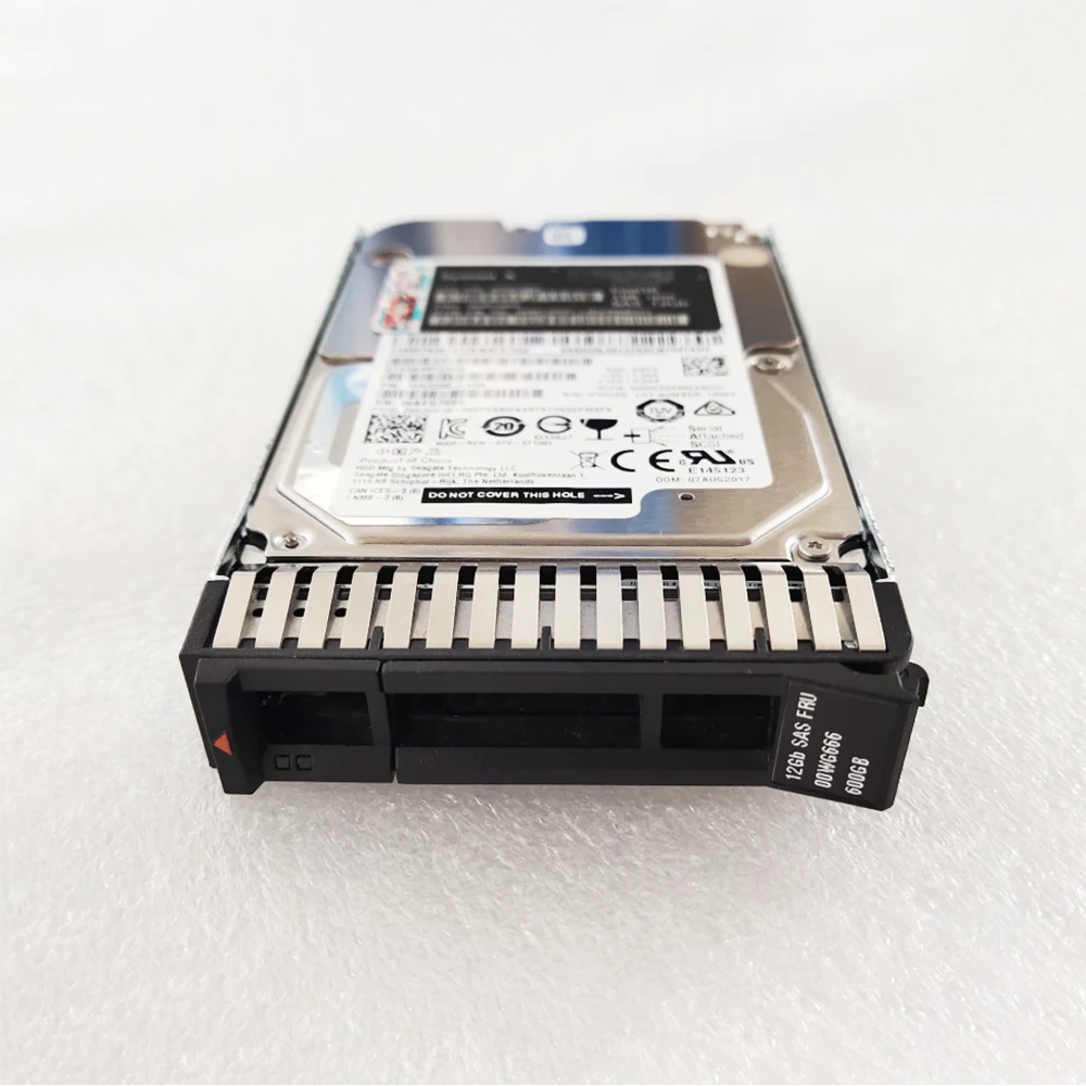 00WG666 00WG665 HDD para disco duro de servidor Lenovo X6 M5 600G 15K SAS 2,5 "disco duro de 12 Gb