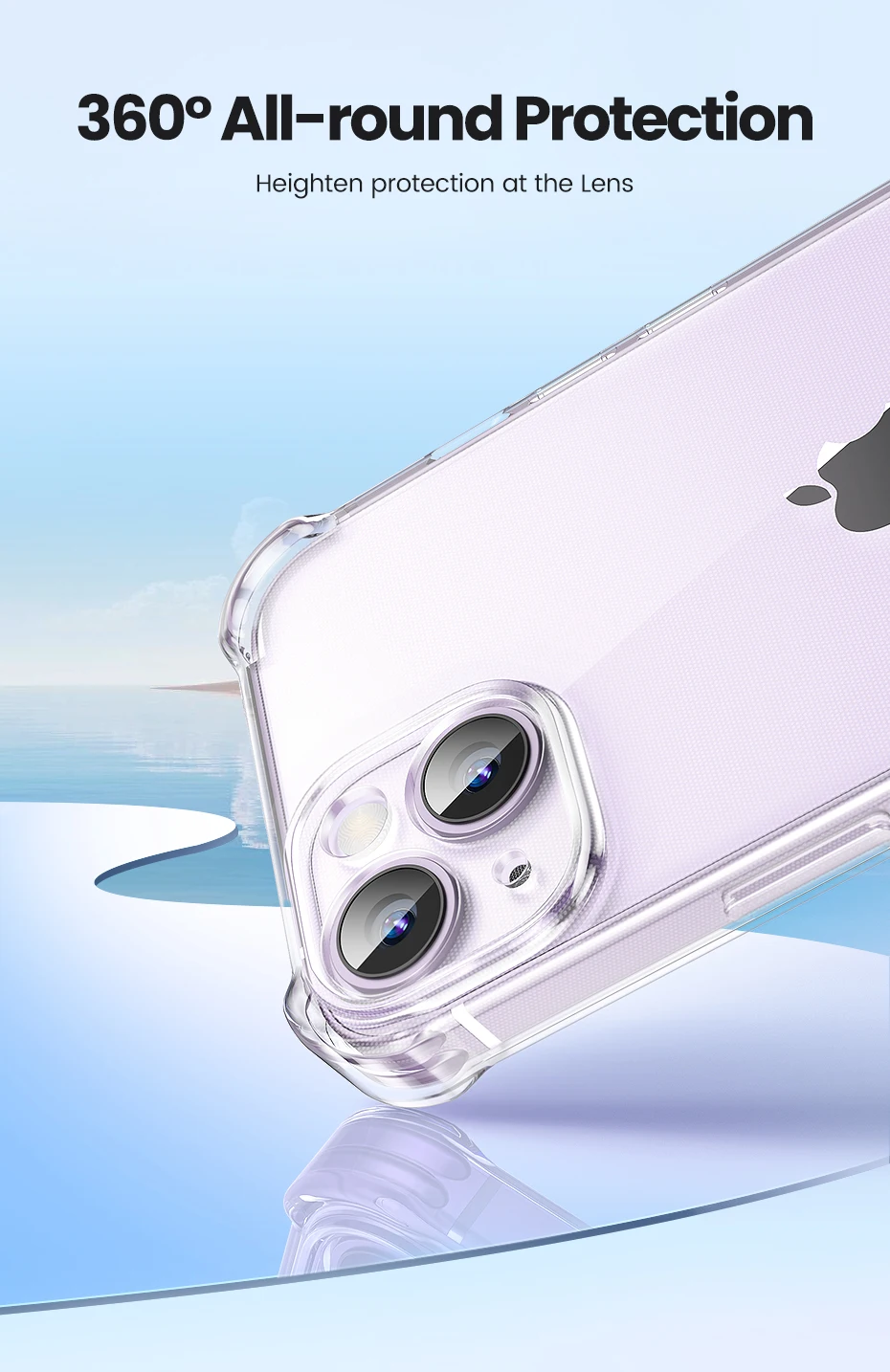 Una caja para un iPhone 6s con una vista de 360 ​​grados de la caja