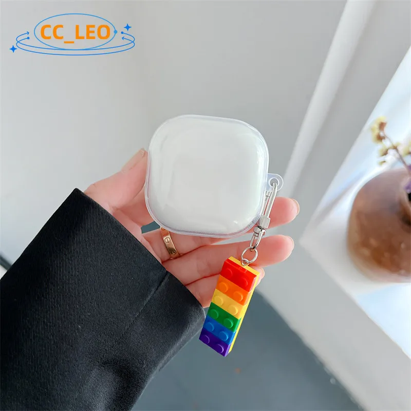 Funda transparente para Anker Soundcore R50i NC, funda suave, llavero bonito, colgante, Soundcore P30i, carcasa protectora a prueba de golpes - imagen 2