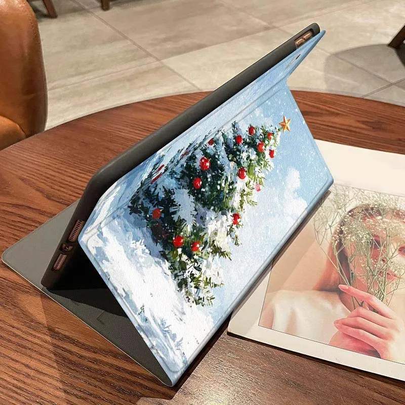 Navidad invierno ciervos de nieve para Lenovo Pad Tab Legion Xiaoxin Y900 Y700 K10 M10 P11 3. a generación Pro GT Plus funda para tableta - imagen 2
