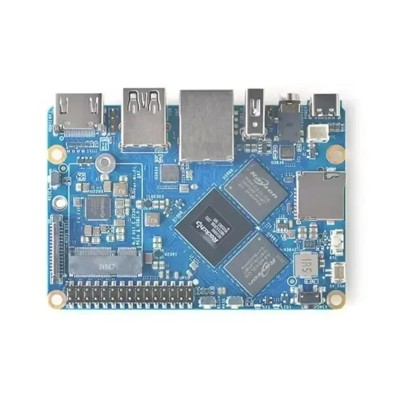 FriendlyELEC NanoPi M6 Mini SBC de código abierto Rockchip RK3588S Schede de desarrollo 64 bits LPDDR5 RAM Native Gigabit Ethernet Light NAS 8K - imagen 4