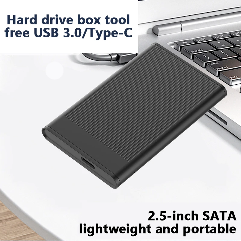 UTHAI 2,5 'carcasa de disco duro para portátil sin herramientas unidad externa móvil SSD de estado sólido USB 3,0 con soporte tipo C3.1 - imagen 4