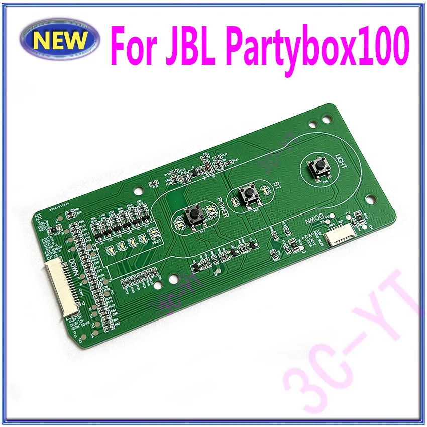 1 Uds nuevo teclado de tablero de botón de interruptor de tecla para JBL Partybox100 Partybox 100 - imagen 2