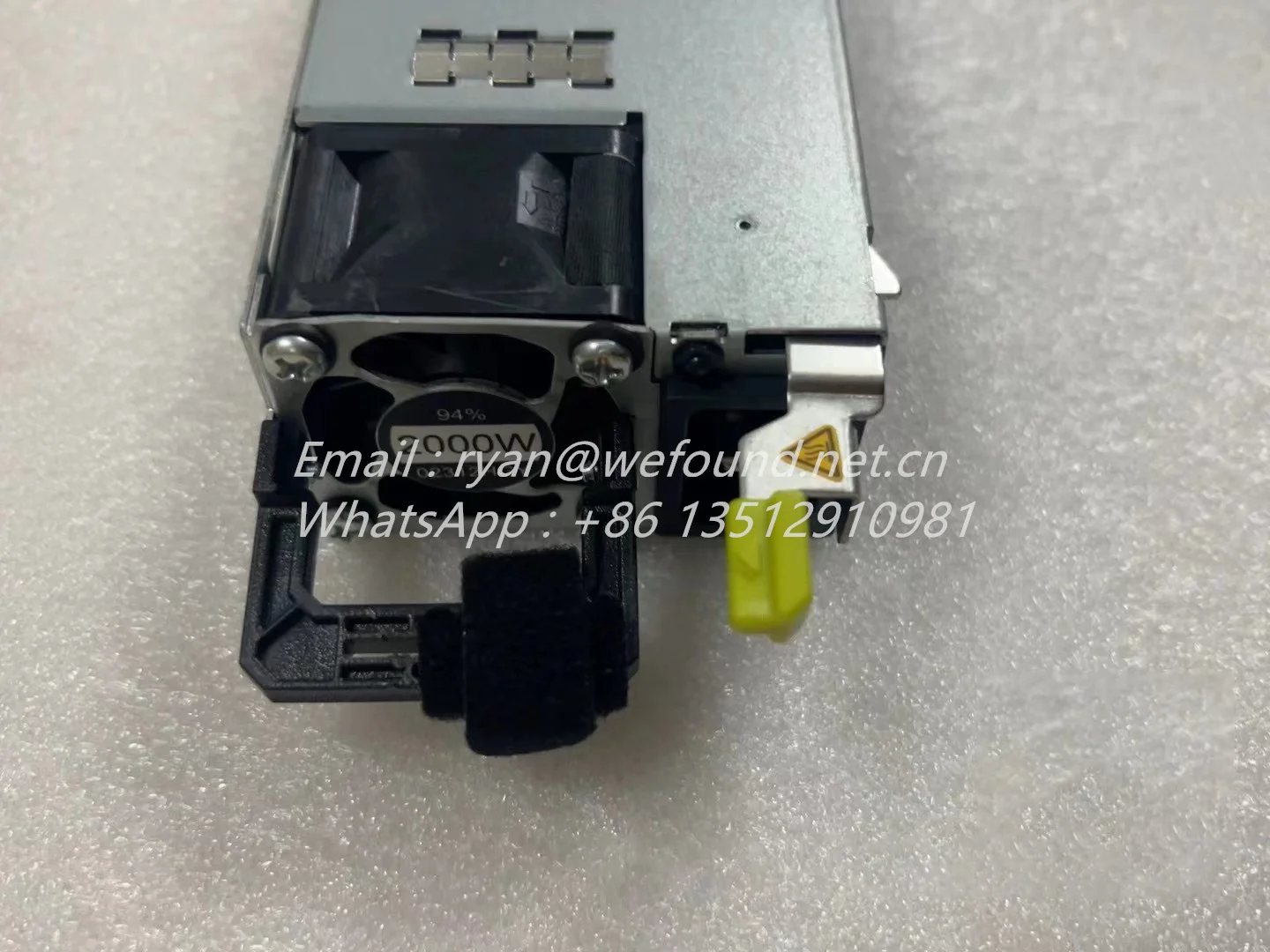 Fuente de alimentación conmutada PAC2000S12-BG, 2000W, 02312HGY - imagen 3