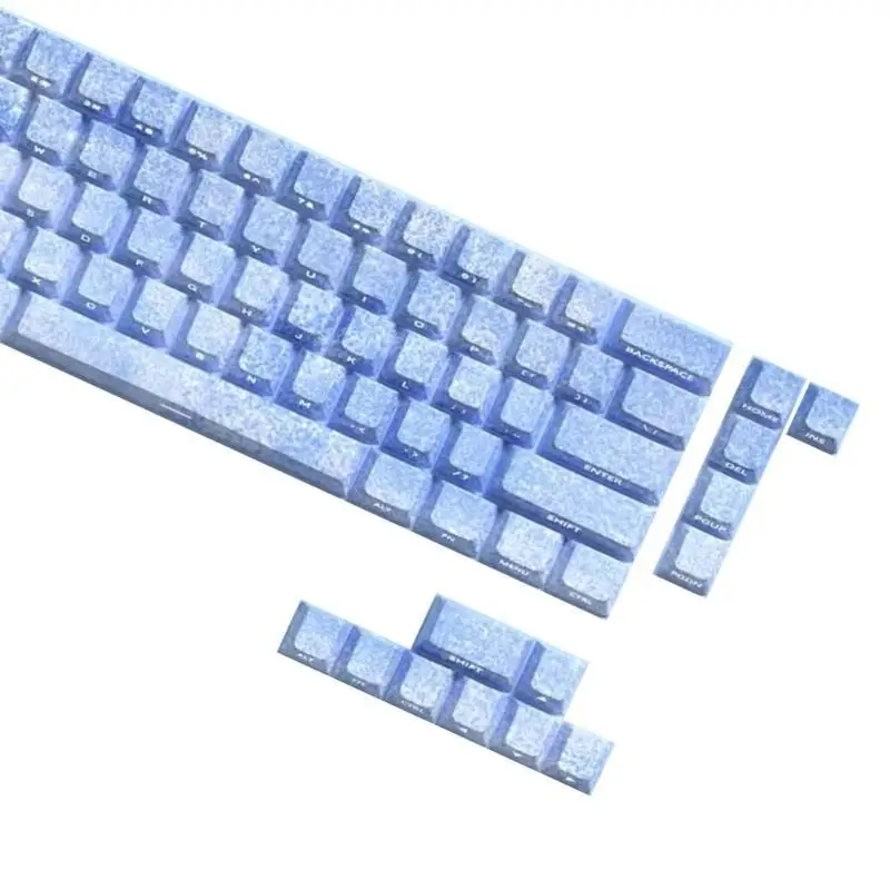 Teclas R53C azul 64/74 teclas, doble disparo lateral, impresión retroiluminada, sublimaciones tinte ampliamente para - imagen 5