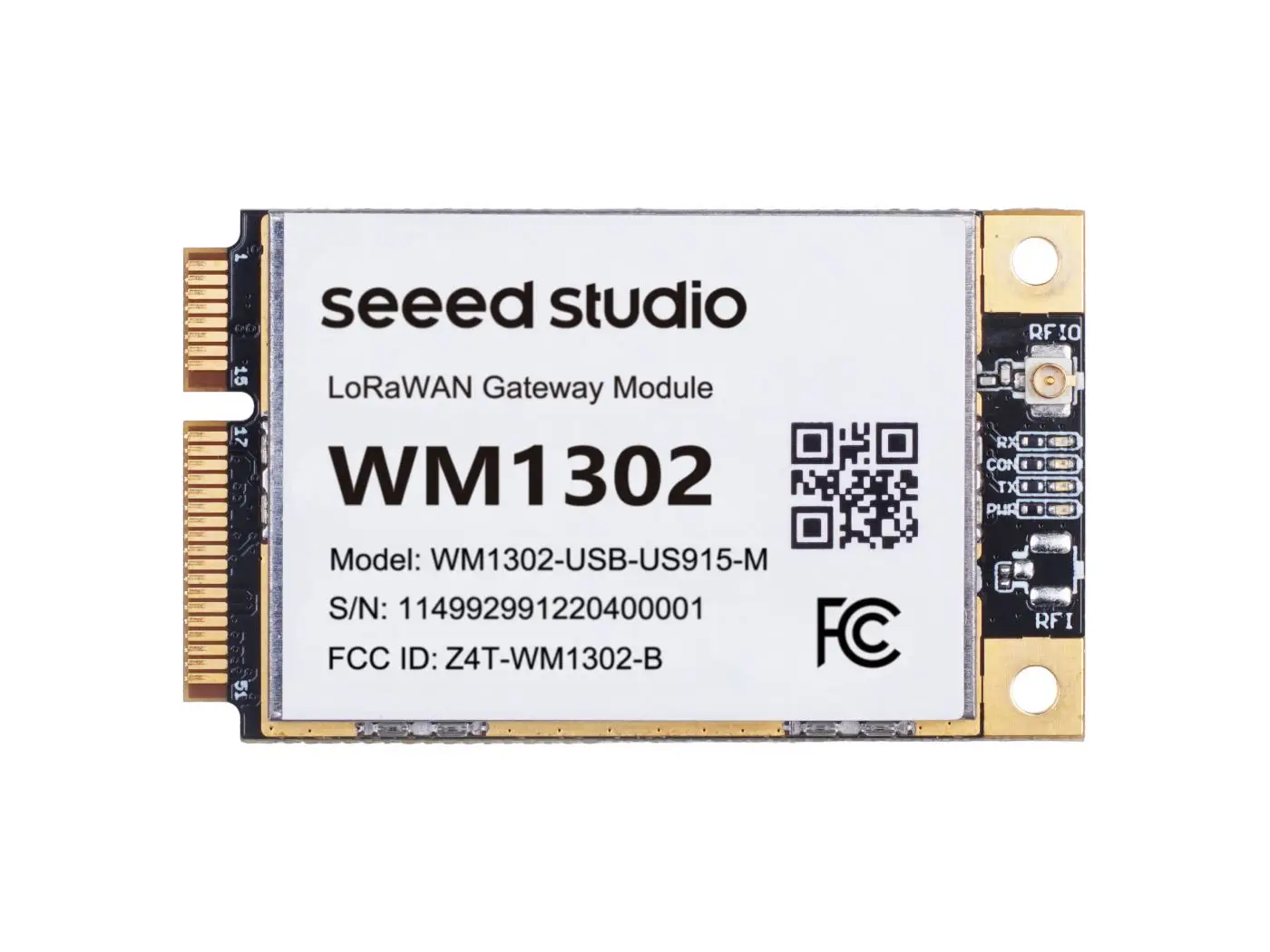 Módulo de puerta de enlace LoRaWAN Seeed Studio WM1302: USB, US915MHz, SX1262 excluido - imagen 3