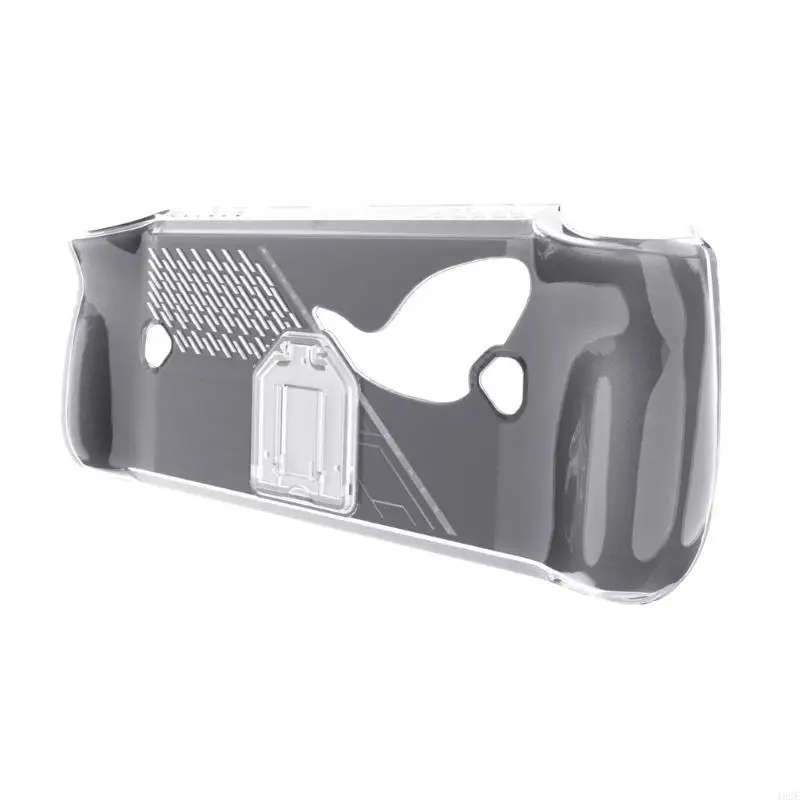 Funda protectora cuerpo completo 462E para consola juegos portátil, cubierta transparente con soporte práctico, resistente - imagen 3