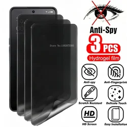 Protector de pantalla de hidrogel con privacidad para Samsung Galaxy