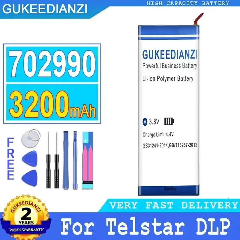 Batería estable del proyector de 3200Mah 702990 Dlp para Telstar