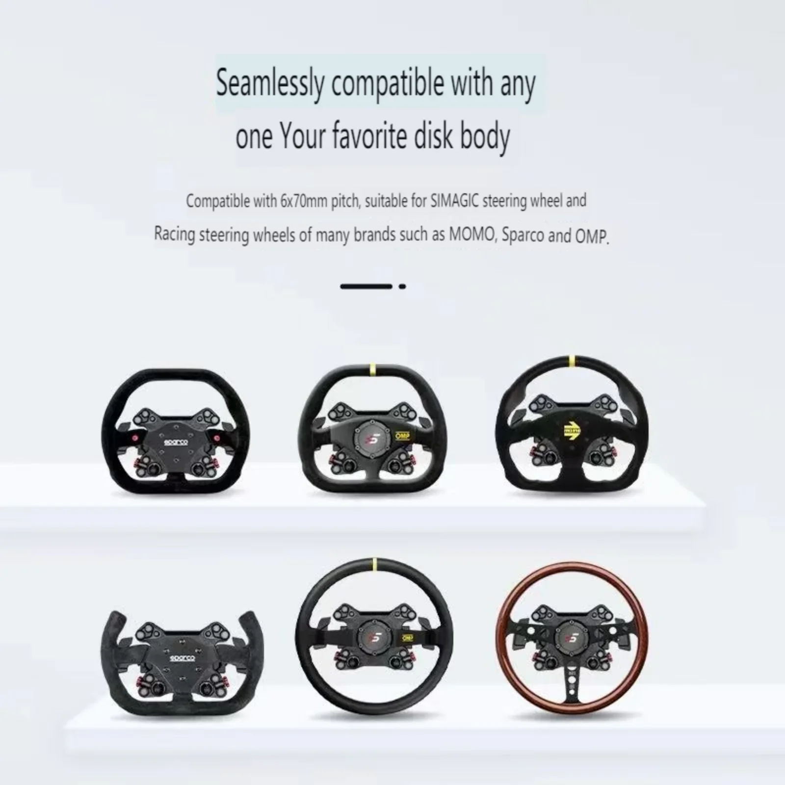 Simagic Neo X Hub Hub Simulador de carreras Moje de volante PC-USB - imagen 5