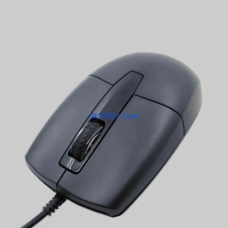 Ratón óptico F3KE tipo C 1000DPI precisión para computadoras, teléfonos y tabletas Diseño ergonómico 3 botones - imagen 3