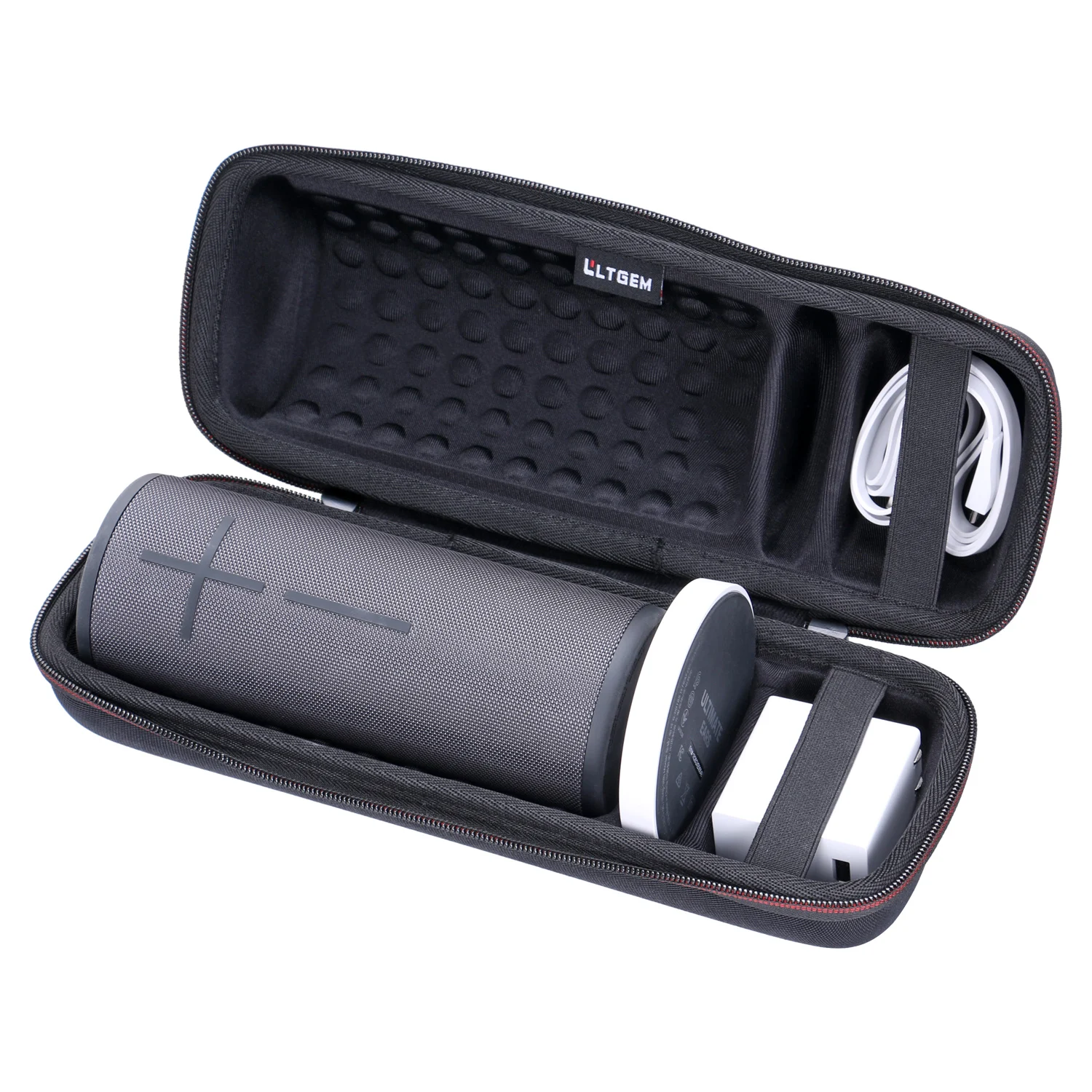 Estuche rígido de EVA para Altavoz Bluetooth Ultimate Ears Boom 3, portátil, resistente al agua, bolsa protectora con base de carga (¡solo estuche!) - imagen 3