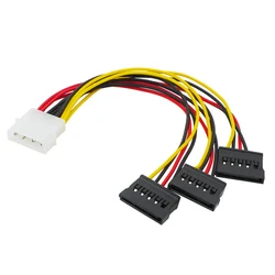 Cable adaptador macho IDE a hembras SATA alimentación disco duro